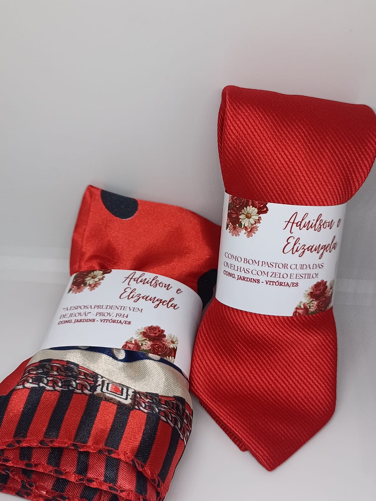 Gravata Batismo personalizada
